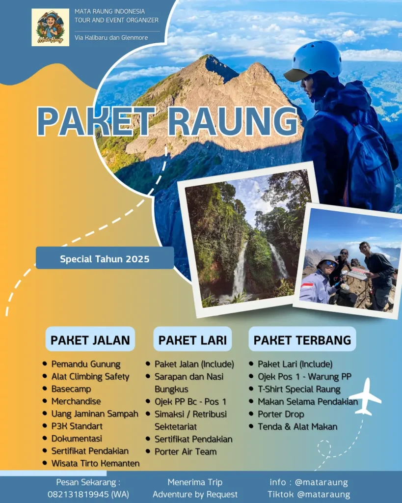 Open Trip Gunung Raung